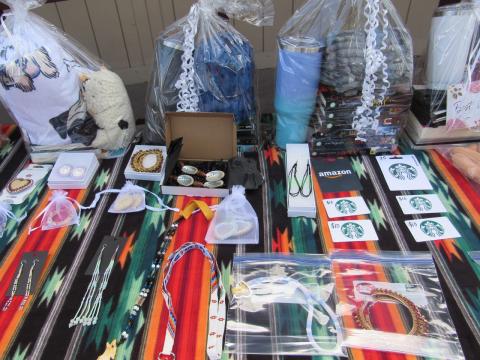 All guests received a raffle ticket making them eligible for one of the many gifts available, several donated by members of Noli’s Beading Club All guests received a raffle ticket making them eligible for one of the many gifts available, several donated by members of Noli’s Beading Club