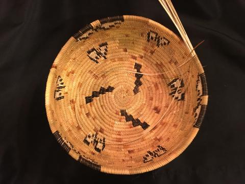 A hand woven Cahuilla basket bowl will be one of the most unique items up for auction at the fifth annual Soboba Foundation & Soboba Casino Charity Golf Tournament on April 7 A hand woven Cahuilla basket bowl will be one of the most unique items up for auction at the fifth annual Soboba Foundation & Soboba Casino Charity Golf Tournament on April 7