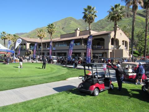 Soboba Tribal Council Chairman Isaiah Vivanco, Soboba Casino Resort General Manager and Soboba Foundation President Dondi Silvas personally welcome all players and guests to the 12th annual charity golf tournament held April 2-4 Soboba Tribal Council Chairman Isaiah Vivanco, Soboba Casino Resort General Manager and Soboba Foundation President Dondi Silvas personally welcome all players and guests to the 12th annual charity golf tournament held April 2-4