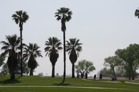 Players enjoyed the scenic course at last year’s charity golf tournament Players enjoyed the scenic course at last year’s charity golf tournament