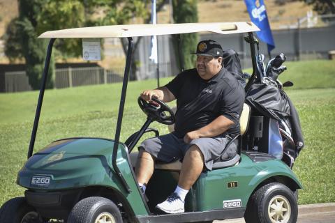 Soboba Tribal Council Chairman Isaiah Vivanco also served as Tournament Director at last year’s Soboba Foundation Charity Golf Tournament Soboba Tribal Council Chairman Isaiah Vivanco also served as Tournament Director at last year’s Soboba Foundation Charity Golf Tournament