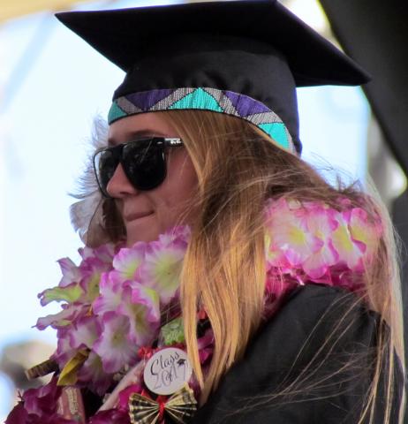 Chase Davies was one of 13 seniors to graduate from Noli Indian School on June 7. She was very active in sports and student government. She will attend Haskell Indian Nations University in Kansas Chase Davies was one of 13 seniors to graduate from Noli Indian School on June 7. She was very active in sports and student government. She will attend Haskell Indian Nations University in Kansas