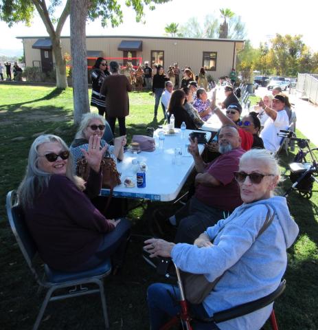 Guests enjoy Noli Indian School’s “Honoring Our Elders” annual potluck, Nov. 21 Guests enjoy Noli Indian School’s “Honoring Our Elders” annual potluck, Nov. 21