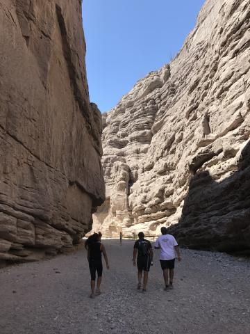 Mecca Hills Painted Canyon/Ladder Canyon was one of several hikes organized by Steve Lopez through the Soboba Parks and Recreation Department in the spring. A fall series is being planned Mecca Hills Painted Canyon/Ladder Canyon was one of several hikes organized by Steve Lopez through the Soboba Parks and Recreation Department in the spring. A fall series is being planned