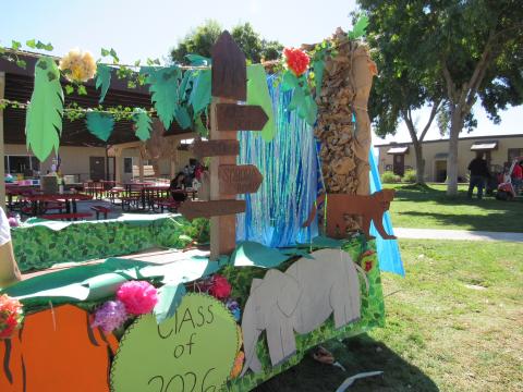 The game of Jumanji is chosen by sophomore students for this year’s float entry The game of Jumanji is chosen by sophomore students for this year’s float entry