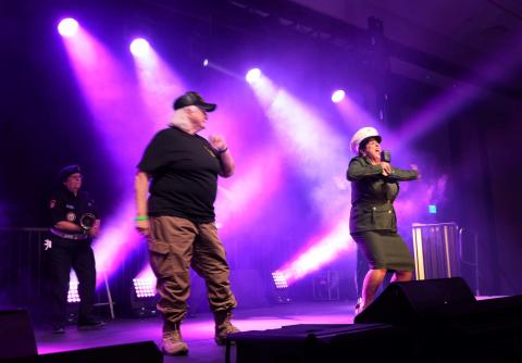 American Legion Post 53 wowed the crowd and the judges at the 13th annual Soboba Foundation and Soboba Casino Resort Lip Sync contest and were awarded second place and $5,000 American Legion Post 53 wowed the crowd and the judges at the 13th annual Soboba Foundation and Soboba Casino Resort Lip Sync contest and were awarded second place and $5,000