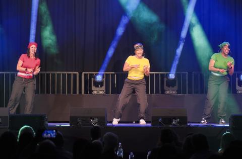 San Jacinto Unified School District recreated TLC to win the People’s Choice award at the Soboba Event Center San Jacinto Unified School District recreated TLC to win the People’s Choice award at the Soboba Event Center