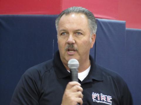 Soboba Fire Department Chief Glenn Patterson outlined some of the ways that courses at MSJC could align with future employment at Soboba Soboba Fire Department Chief Glenn Patterson outlined some of the ways that courses at MSJC could align with future employment at Soboba