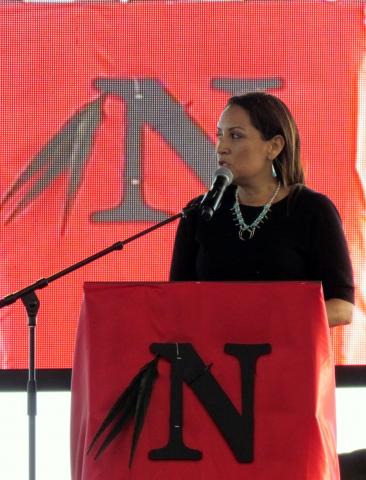 Judge Sunshine Sykes was the guest speaker at Noli Indian School’s commencement on June 6 in San Jacinto Judge Sunshine Sykes was the guest speaker at Noli Indian School’s commencement on June 6 in San Jacinto