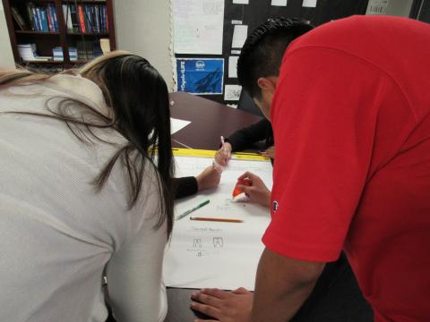 Tasked with developing a business and creating a visual representation of it’s website homepage, a group of students worked together on details for its Top $helf clothing company Tasked with developing a business and creating a visual representation of it’s website homepage, a group of students worked together on details for its Top $helf clothing company