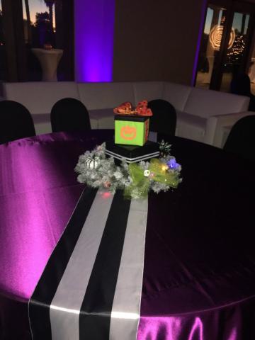 Lani Modesto and her daughters, Michelle and Adona, used “The Nightmare Before Christmas” theme to decorate the Soboba Springs Golf Course for this year’s annual employee holiday party on Dec. 8 Lani Modesto and her daughters, Michelle and Adona, used “The Nightmare Before Christmas” theme to decorate the Soboba Springs Golf Course for this year’s annual employee holiday party on Dec. 8