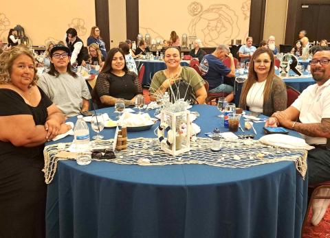 Soboba Foundation President Dondi Silvas, Kelli Hurtado and Foundation Treasurer Julie Arrietta-Parcero with family members at the 12th annual Relay For Life of Riverside County East Survivors & Caregivers celebration Soboba Foundation President Dondi Silvas, Kelli Hurtado and Foundation Treasurer Julie Arrietta-Parcero with family members at the 12th annual Relay For Life of Riverside County East Survivors & Caregivers celebration