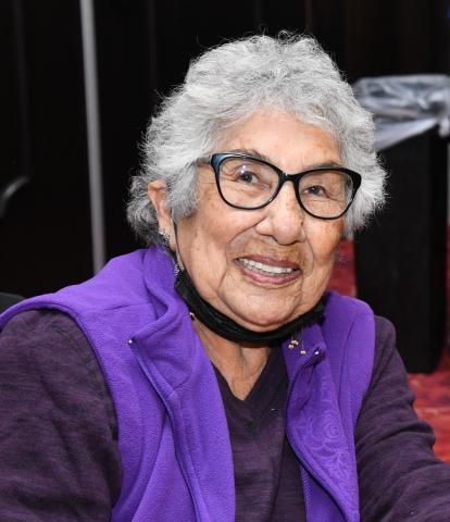 Marian Chacon of Soboba is one of those honored by the San Jacinto Rotary Club Marian Chacon of Soboba is one of those honored by the San Jacinto Rotary Club