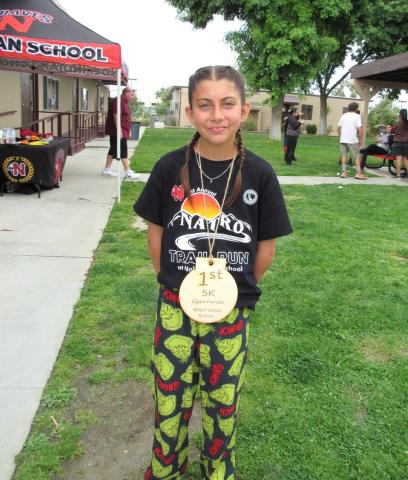Keilee Subith is the top female finisher in the NATRO 5K race that also included a marathon, half marathon and Kids 3K Keilee Subith is the top female finisher in the NATRO 5K race that also included a marathon, half marathon and Kids 3K
