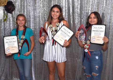 Platinum Achievement award recipients were honored at the annual scholars’ brunch at The Country Club at Soboba Springs on July 28 Platinum Achievement award recipients were honored at the annual scholars’ brunch at The Country Club at Soboba Springs on July 28