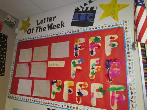 The Pre-K class at Soboba Tribal Preschool rolled out the red carpet for visitors to Back-to-School night on Sept. 12 The Pre-K class at Soboba Tribal Preschool rolled out the red carpet for visitors to Back-to-School night on Sept. 12