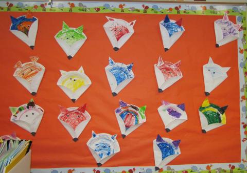 Skills being taught to kindergarten students at Soboba Tribal Preschool will help them become clever as foxes as they venture through the school year Skills being taught to kindergarten students at Soboba Tribal Preschool will help them become clever as foxes as they venture through the school year