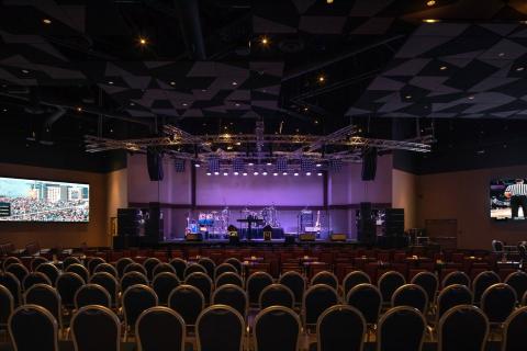 The Cabaret Lounge inside the Soboba Casino offers comfortable seating for all types of concerts The Cabaret Lounge inside the Soboba Casino offers comfortable seating for all types of concerts