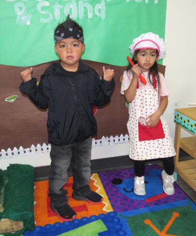 Rock star Mav Vega and Chef Marcie Brane have no doubt what they want to be when they grow up Rock star Mav Vega and Chef Marcie Brane have no doubt what they want to be when they grow up