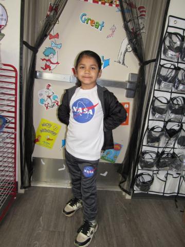 Kindergartner Jeffrey Vallez hopes to take NASA by storm when he grows up Kindergartner Jeffrey Vallez hopes to take NASA by storm when he grows up