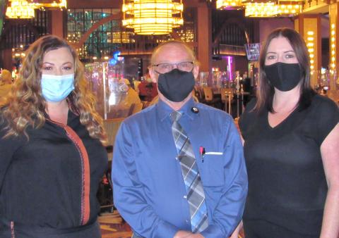 Three of 25 employees who have worked for Soboba more than 20 years include, from left, Amber Escorpiso, Thomas Beach and Shiloh Maddox Three of 25 employees who have worked for Soboba more than 20 years include, from left, Amber Escorpiso, Thomas Beach and Shiloh Maddox