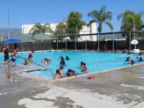 The Sports Complex pool was a popular place after being closed for renovations since January The Sports Complex pool was a popular place after being closed for renovations since January