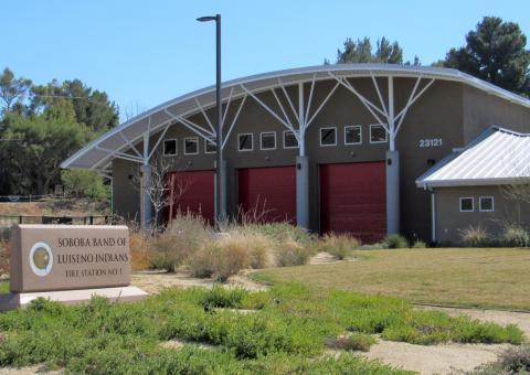 Courtesy of Soboba Band of Luiseño Indians: GRID Alternatives was awarded a $1.7 million grant from the California Energy Commission (CEC) for a microgrid community solar project and battery backup system at the Soboba Fire Station Courtesy of Soboba Band of Luiseño Indians: GRID Alternatives was awarded a $1.7 million grant from the California Energy Commission (CEC) for a microgrid community solar project and battery backup system at the Soboba Fire Station