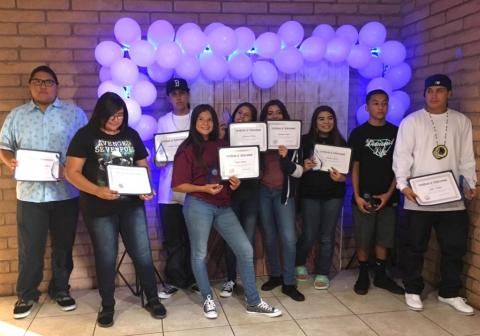 Several students were recognized for their hard work at a dinner on Aug. 11 Several students were recognized for their hard work at a dinner on Aug. 11