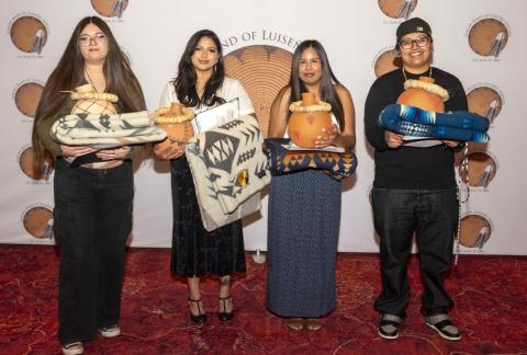 Soboba Tribal members who earned college degrees or certificates in their chosen fields of study were honored at the 2023 Academic Achievement Awards Ceremony Soboba Tribal members who earned college degrees or certificates in their chosen fields of study were honored at the 2023 Academic Achievement Awards Ceremony