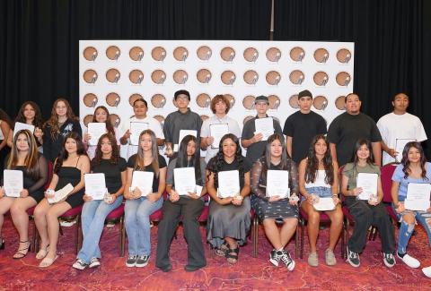 Students honored in the Silver category, are gifted with a certificate, olla and a cash envelope Students honored in the Silver category, are gifted with a certificate, olla and a cash envelope