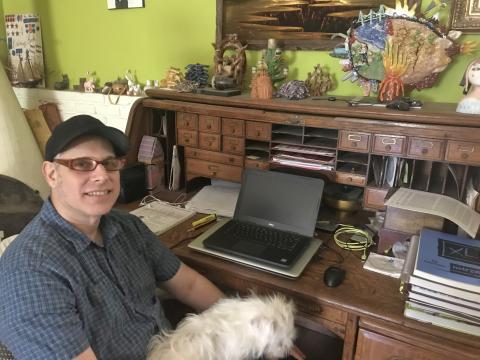 Adam Maron is a new art teacher at Noli Indian School Adam Maron is a new art teacher at Noli Indian School