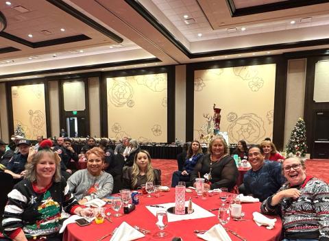 Team Members from Human Resources, Accounting and Parks & Recreation enjoy the end-of-year brunch in their honor on Dec. 19 Team Members from Human Resources, Accounting and Parks & Recreation enjoy the end-of-year brunch in their honor on Dec. 19