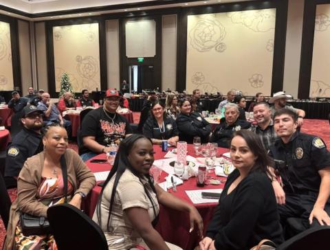 Soboba Department of Public Safety Team Members attend the end-of-year brunch at the Soboba Casino Resort Event Center, Dec. 19 Soboba Department of Public Safety Team Members attend the end-of-year brunch at the Soboba Casino Resort Event Center, Dec. 19
