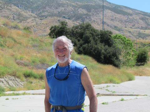 George Forman, 71, was one of many out-of-towners who ran the Soboba Trail Race for the first time George Forman, 71, was one of many out-of-towners who ran the Soboba Trail Race for the first time