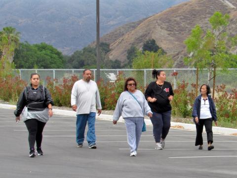 Kelli Hurtado’s Let’s Get Moving Mondays walking group on a recent outing at the Soboba Sports Complex. From left, Sasha Hurtado, John Sanchez, Carlene Masiel, Kelli Hurtado and Sr. Gen Sarigumba Kelli Hurtado’s Let’s Get Moving Mondays walking group on a recent outing at the Soboba Sports Complex. From left, Sasha Hurtado, John Sanchez, Carlene Masiel, Kelli Hurtado and Sr. Gen Sarigumba