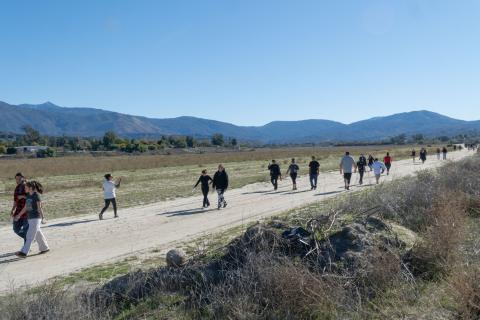 Students and staff take part in the 2.5 mile Walk Against Diabetes, Nov. 26. Photo courtesy of Summer Herrera Students and staff take part in the 2.5 mile Walk Against Diabetes, Nov. 26. Photo courtesy of Summer Herrera