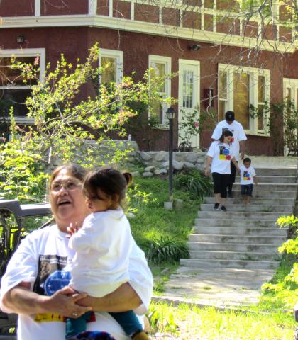 More than 100 participants of all ages took part in Saturday’s Elders/Youth and War on Drugs Walk at the Soboba Indian Reservation More than 100 participants of all ages took part in Saturday’s Elders/Youth and War on Drugs Walk at the Soboba Indian Reservation