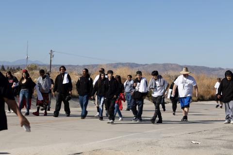 Noli Indian School’s first annual Walking Against Diabetes on Nov. 9 brings out the entire student body. Photo courtesy of Nevaeh Ochoa Noli Indian School’s first annual Walking Against Diabetes on Nov. 9 brings out the entire student body. Photo courtesy of Nevaeh Ochoa