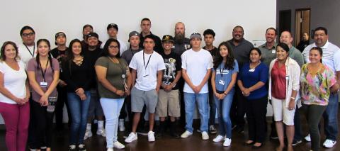 A summer program at Soboba will allow 14 youth to gain valuable work experience. The participants met with their supervisors and some administrators at a meet and great luncheon on June 22 A summer program at Soboba will allow 14 youth to gain valuable work experience. The participants met with their supervisors and some administrators at a meet and great luncheon on June 22