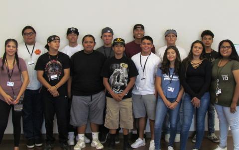 Summer work program participants started working at eight different work sites at the Soboba reservation on June 26 Summer work program participants started working at eight different work sites at the Soboba reservation on June 26